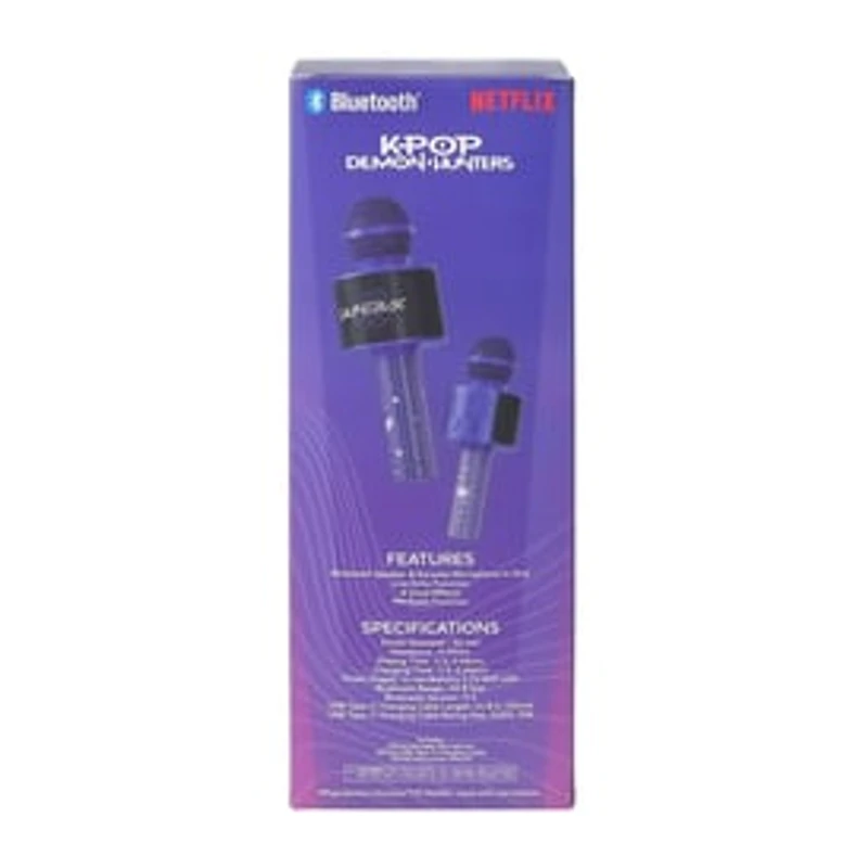 Netflix KPop Demon Hunters Bluetooth® Karaoke Microphone