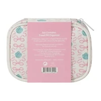 Travel Pill Organizer Zip Case