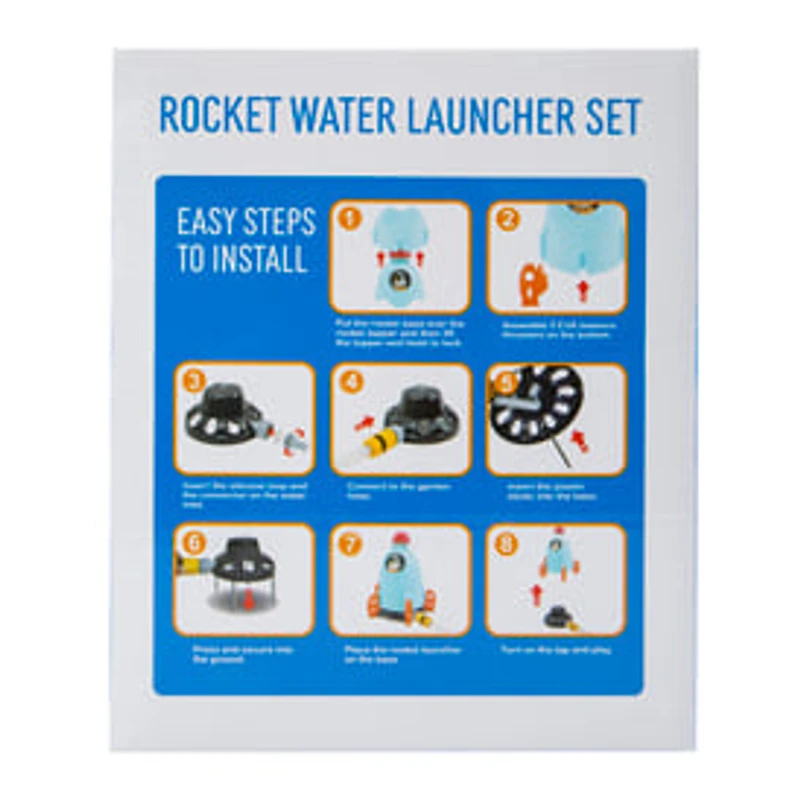Sprinkler Rocket Water Launcher Set