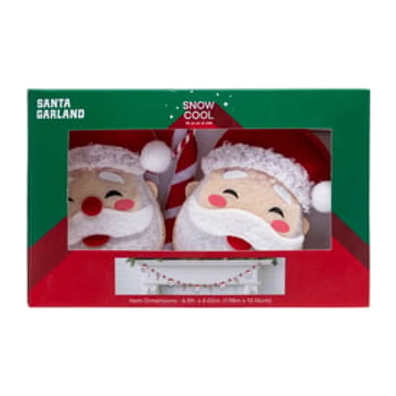 Christmas Santa Garland