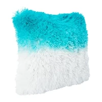 Ombre Plush Throw Pillow 16in x 16in