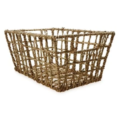 Natural Woven Storage Basket 12in x 8in