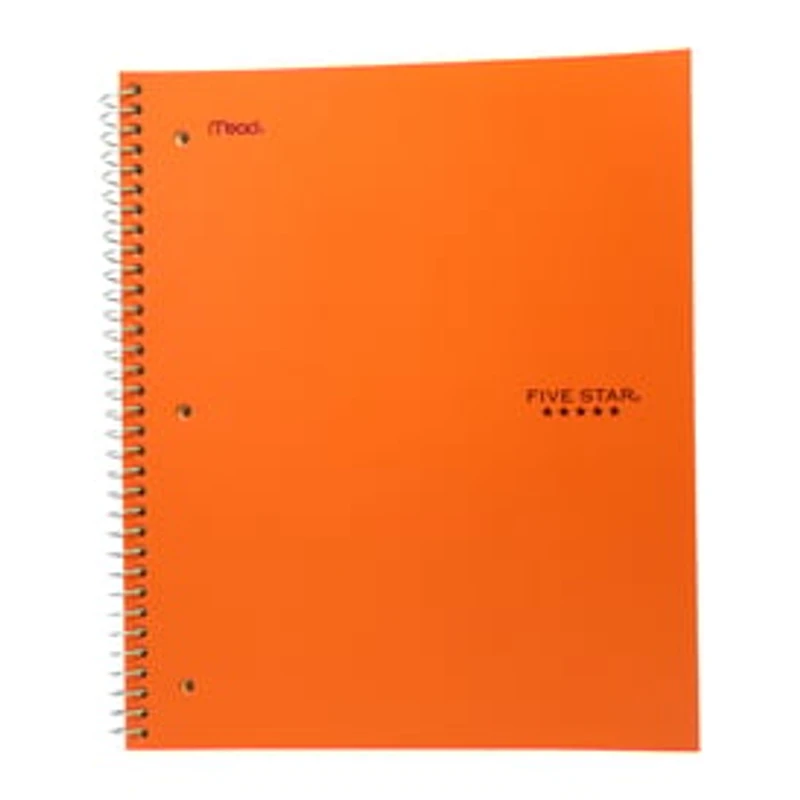 Mead® Five Star® 1 Subject Wide Ruled Trendy Notebook