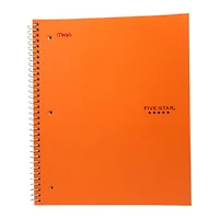 Mead® Five Star® 1 Subject Wide Ruled Trendy Notebook