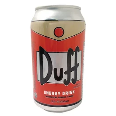 The Simpsons™ Duff Energy Drink 12oz - Wonderful Orange Flavor