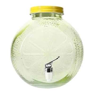 Lemon Glass Dispenser 1 Gallon