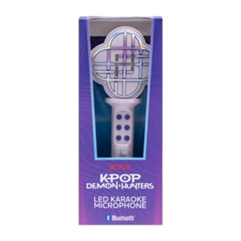KPop Demon Hunters LED Karaoke Microphone