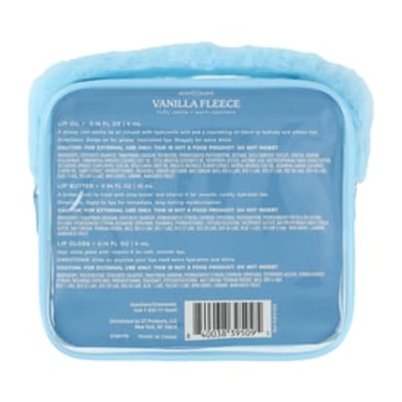 ScentXScent Vanilla Fleece Lip Care Trio 3-Pack