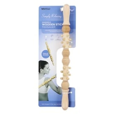 Vivitar® Handheld Wooden Body Massager