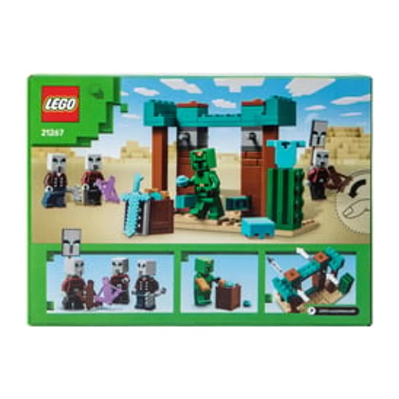 LEGO® Minecraft The Illager Desert Building Toy