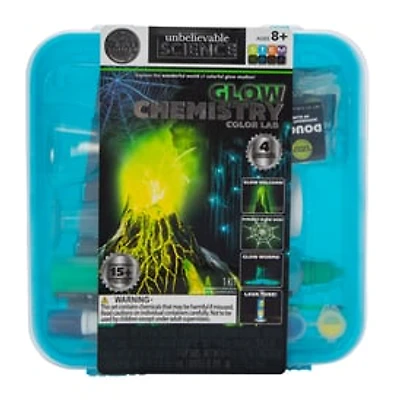 Unbelievable Science Glow Chemistry Color Lab
