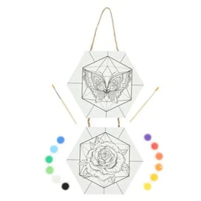 Paintable Hanging Canvas Art Set
