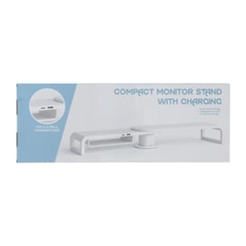 Compact Monitor Stand With Charging
