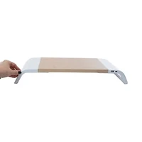 Desktop Computer Monitor Stand With Charging Ports 21in x 7.6in