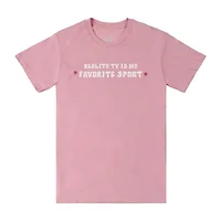 Reality TV Is My Fav Sport Graphic Tee