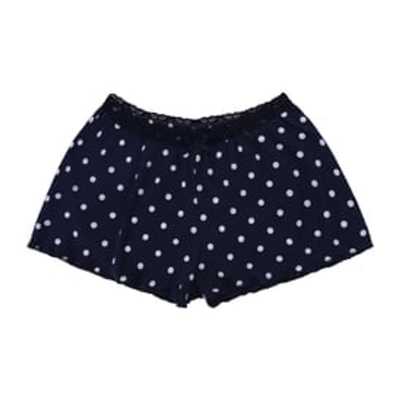 Juniors Polka Rib Shorts