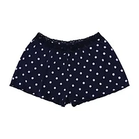 Juniors Polka Rib Shorts