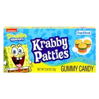 Spongebob Squarepants™ Gummy Krabby Patties Movie Theater Box Candy