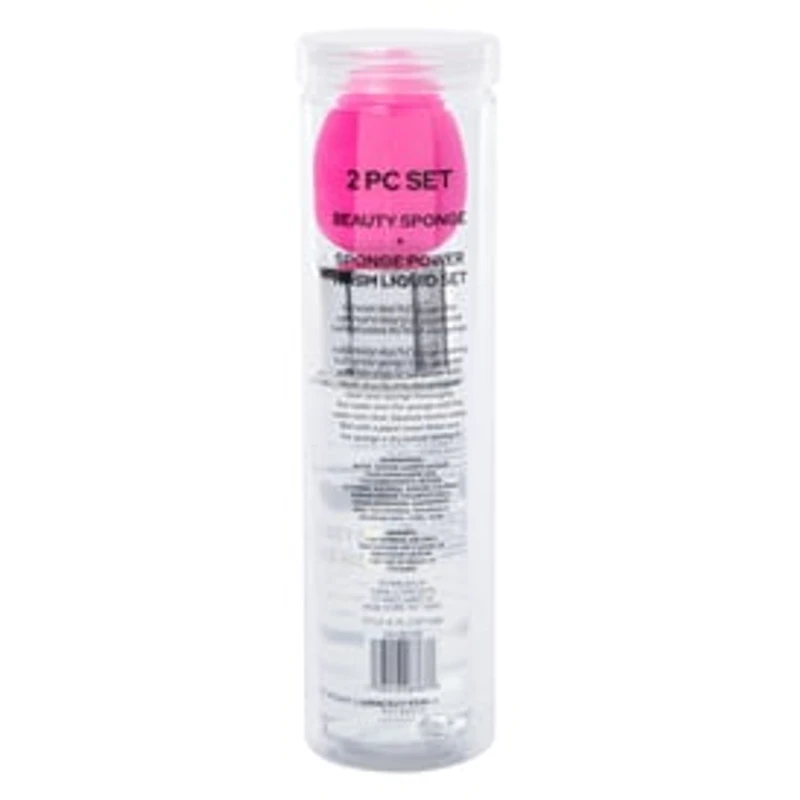 Beauty Sponge & Cleaner Set 2-Piece