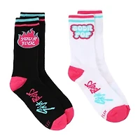 Juniors KPop Demon Hunters Saja Boys Crew Socks 2-Pairs