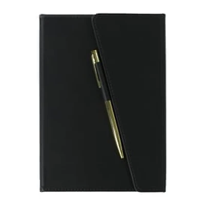 Asymmetric Flap Journal With Pen