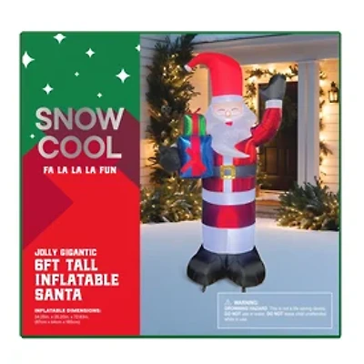 Gigantic Inflatable Santa