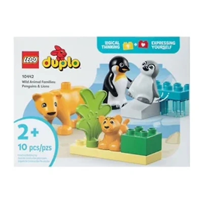 LEGO® Duplo™ Wild Animal Families: Penguins & Lions Set