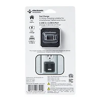 USB-A & USB-C Dual Wall Charger 3.1 Amp