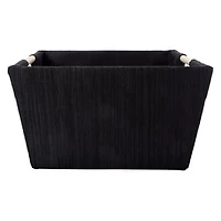 Woven Paper Storage Bin 13.8in x 10in