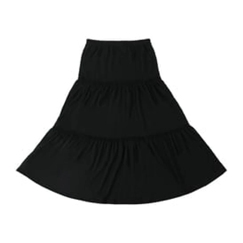 Juniors Tiered Maxi Skirt