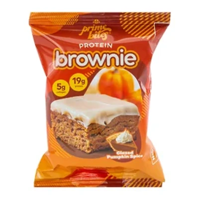 Prime Bites® Protein Brownie 2.29oz - Glazed Pumpkin Spice