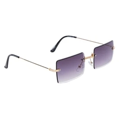 Rimless Rectangle Sunglasses For Women