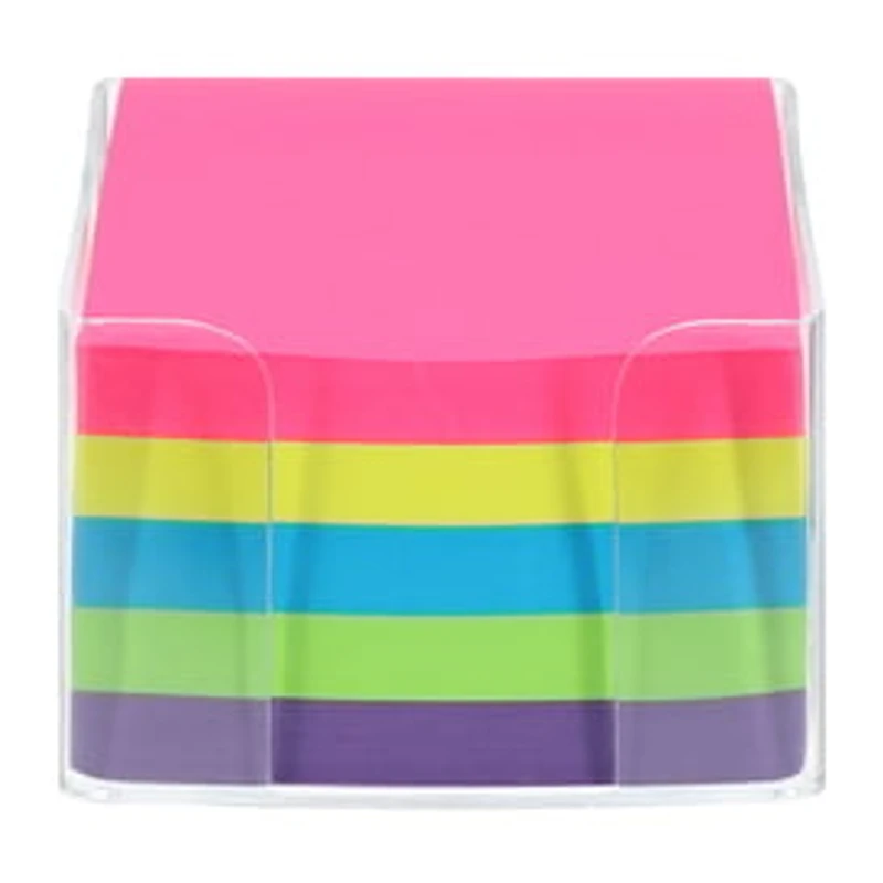 Rainbow Sticky Notes With Case