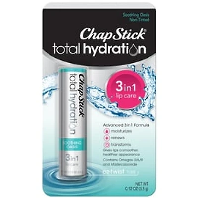 Chapstick® Total Hydration 3-in-1 Lip Care - Soothing Oasis
