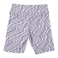 Purple Waves Crossover Bike Shorts