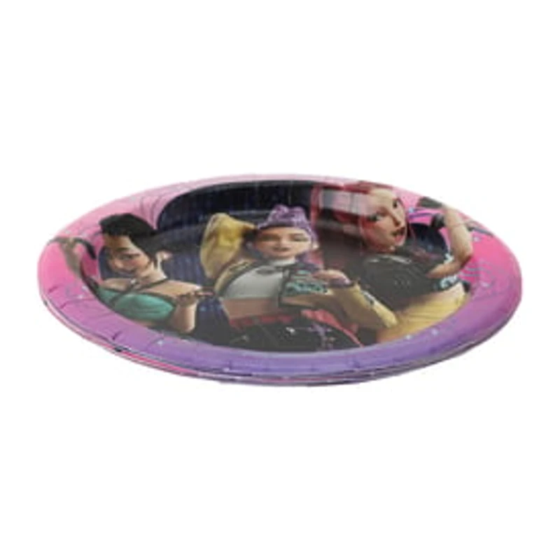KPop Demon Hunters Party Plates 8-Pack