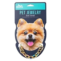 Epoxy Link Chain Pet Jewelry - Small