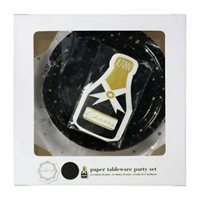 Paper Tableware Party Set 30-Pack