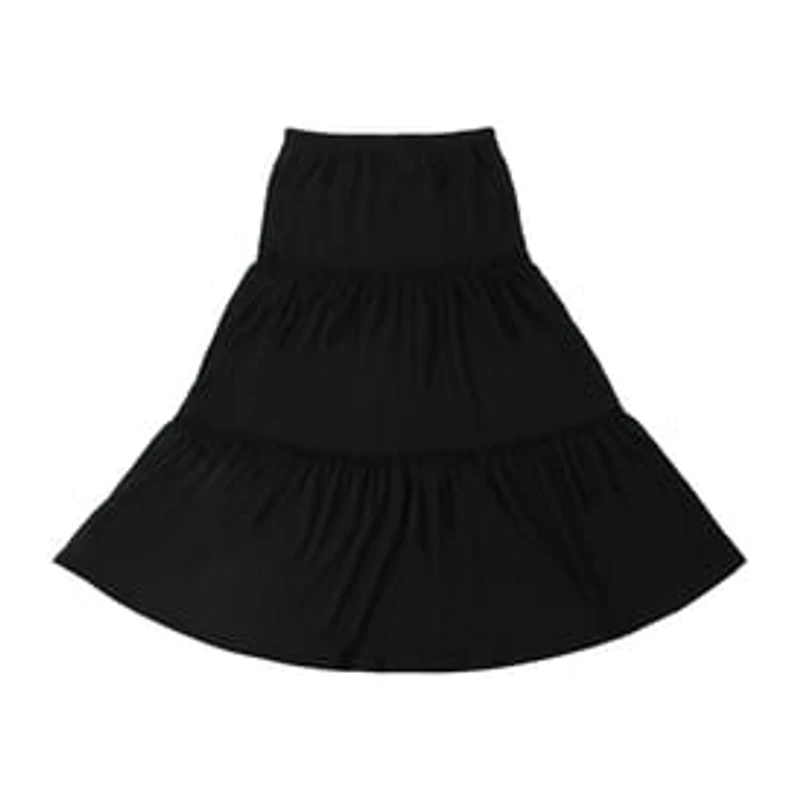 Juniors Tiered Maxi Skirt