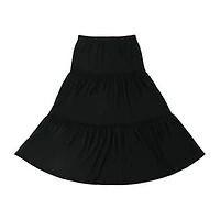 Juniors Tiered Maxi Skirt