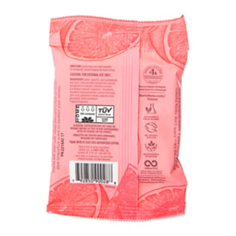 Burt's Bees® Clarifying Facial Towelettes With Grapefruit 1.3 Fl.oz