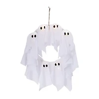 Light Up Ghost Wreath