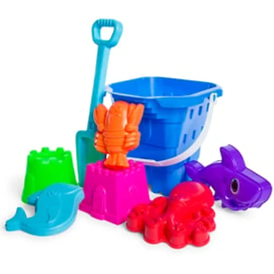 Sand Castle Beach Toy 8-Piece Set