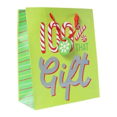 Holiday Large Gift Bag 10in x 12in
