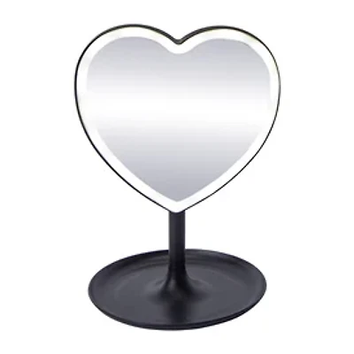 Heart-Shaped LED Vanity Mirror 13.5in