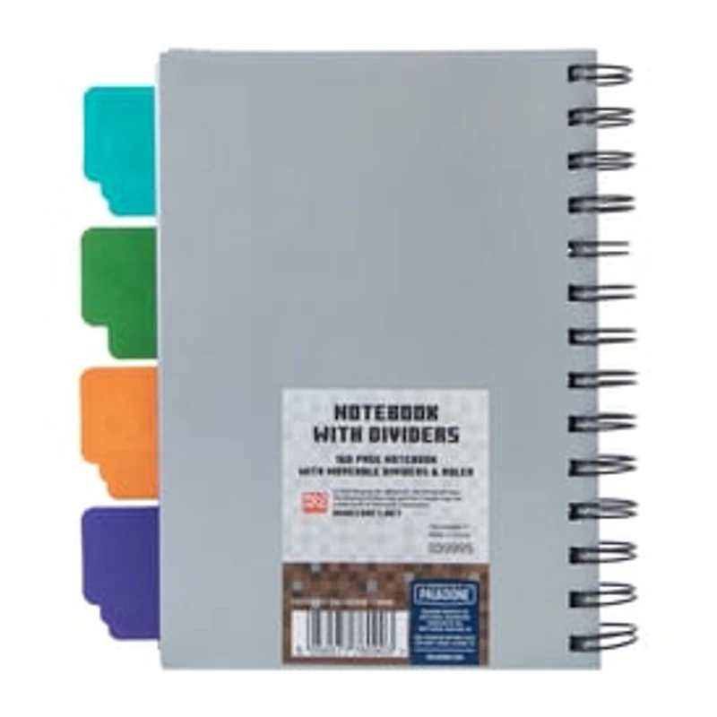 Minecraft Notebook With Dividers Set
