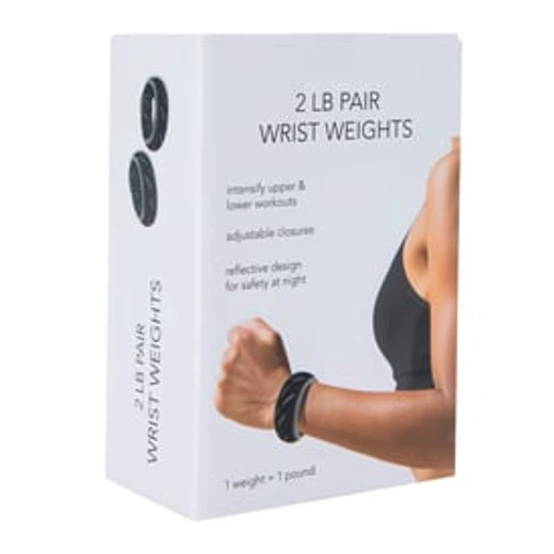 1lb Wrist Weights 2-Pack