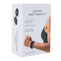 1lb Wrist Weights 2-Pack