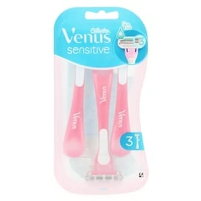 Gillette® Venus Sensitive 3-Blade Disposable Razors 3-Count