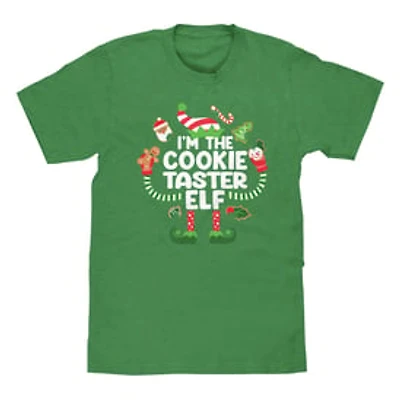 Kid's Cookie Elf Family Christmas Graphic Tee